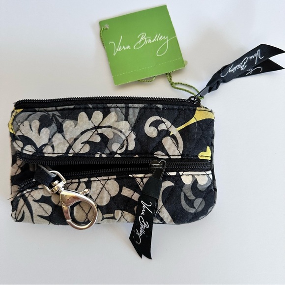 NWT VERA BRADLEY | Coin and Key Wallet - Baroque Pattern (Retired) - Picture 3 of 4